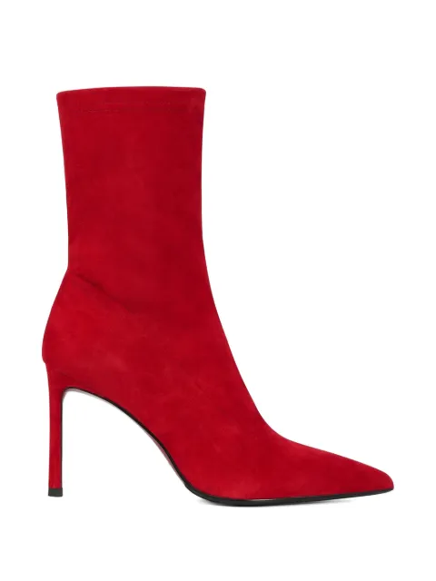 POTAMY pointed suede boots
