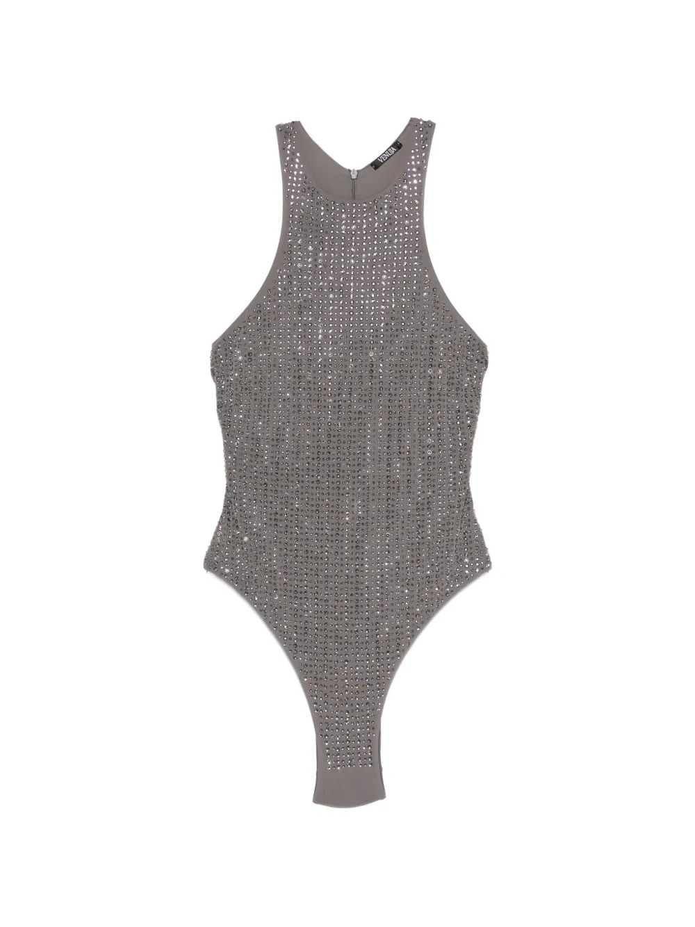 VENUJA embellished racerback swimsuit - Grigio
