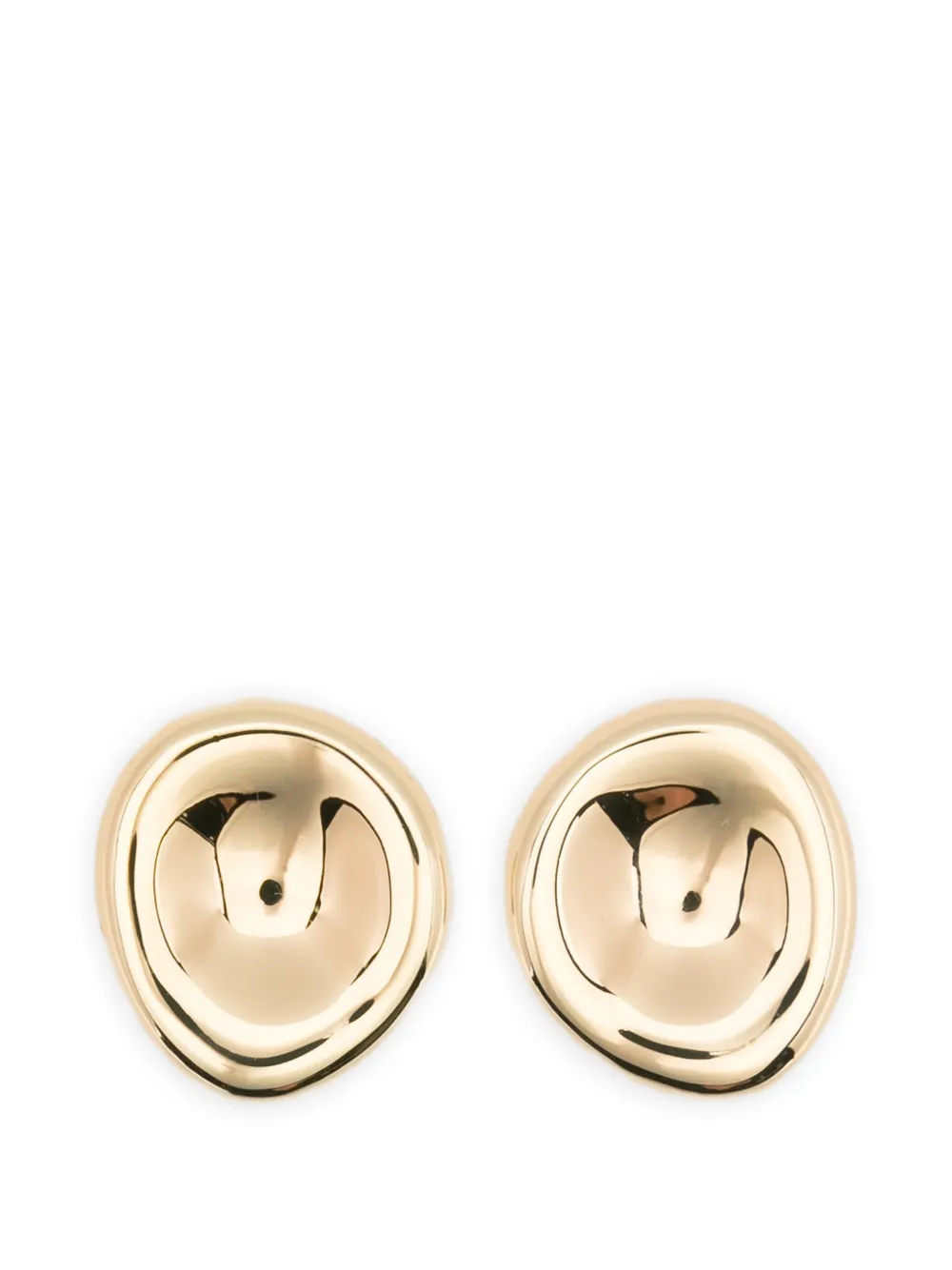 JOSEPH Medium Bean gilded earrings - Oro