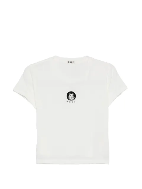 BODE cat-patch T-shirt
