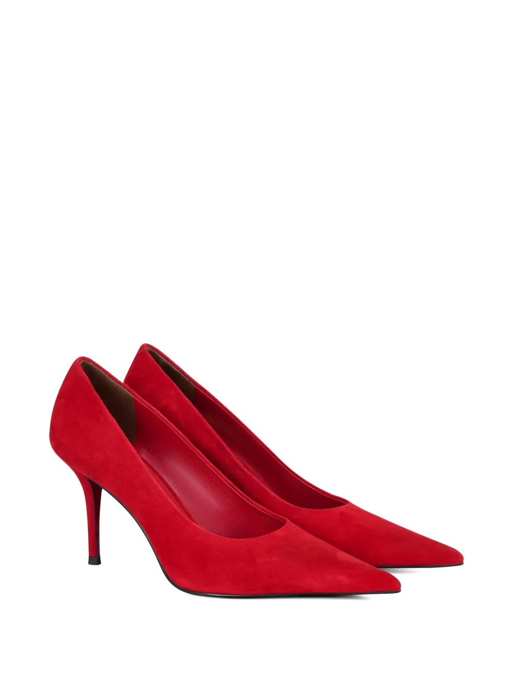 POTAMY Pumps met puntige neus Rood