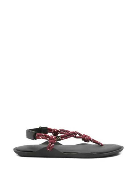 Flòwze rope-strap sandals flats