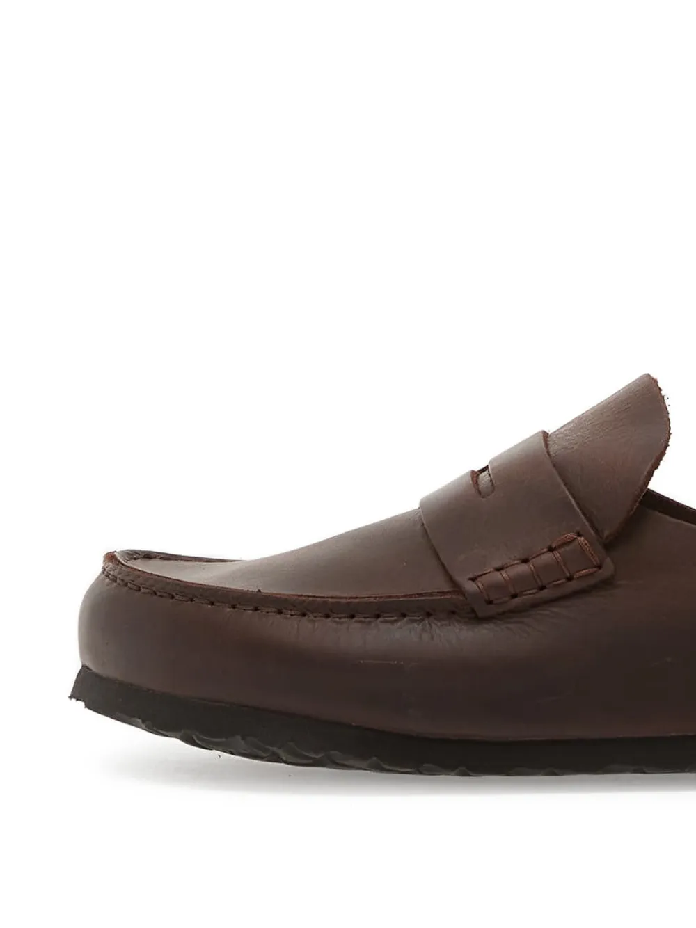 Birkenstock Leren loafers Bruin