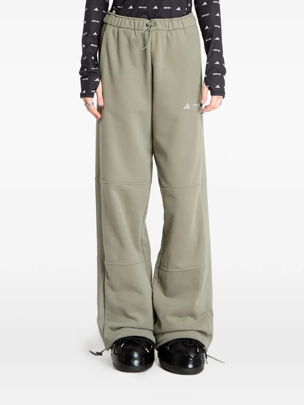adidas x Moon Boot cotton track pants - Verde