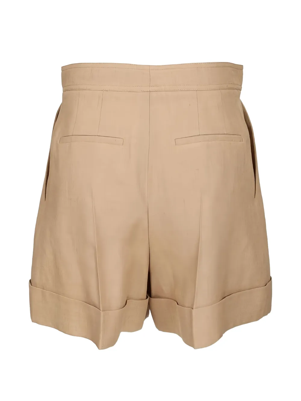  Valentino Garavani Cuffed Shorts - Neutrals 