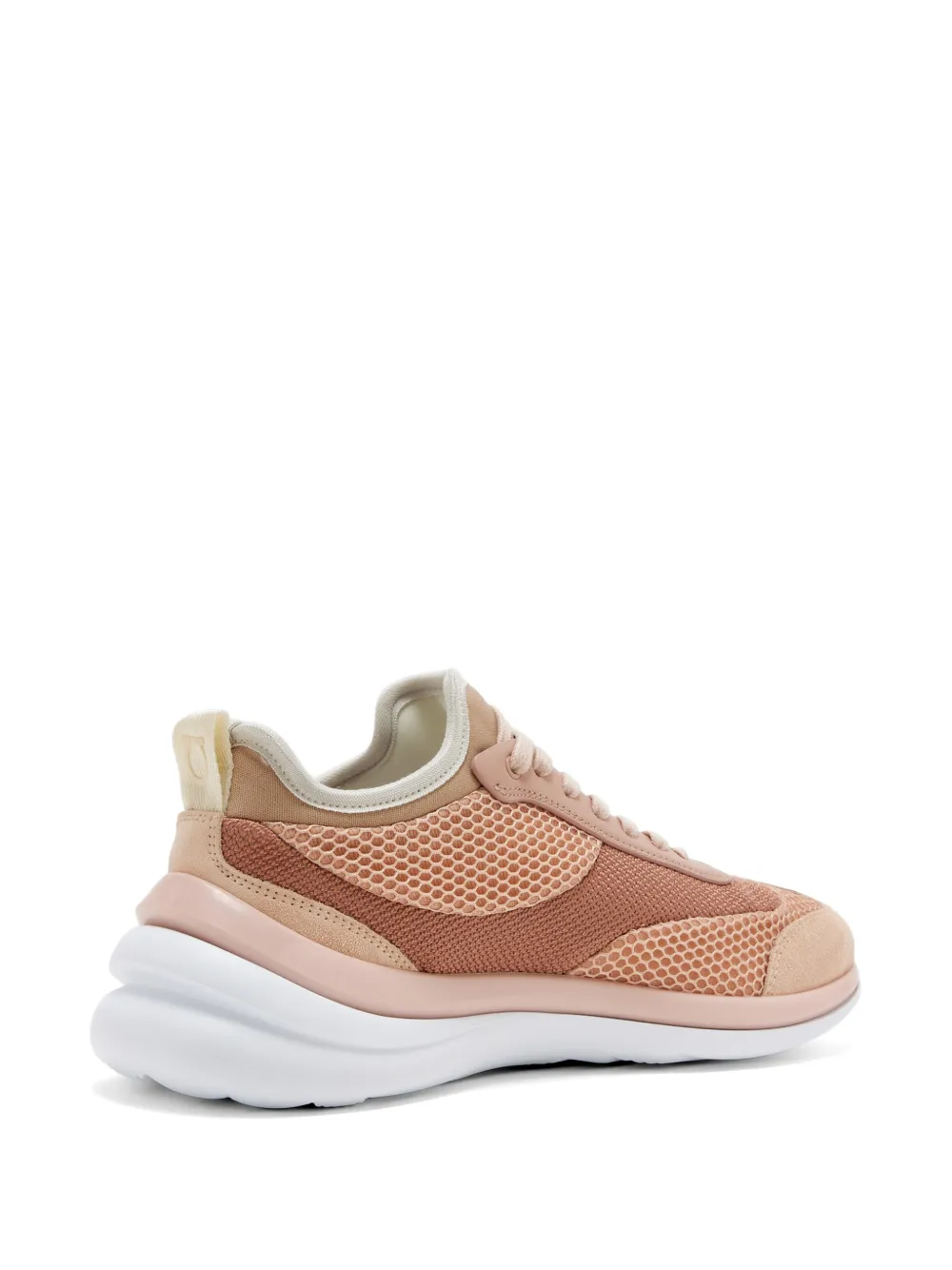 Ferragamo Sneakers met mesh Roze