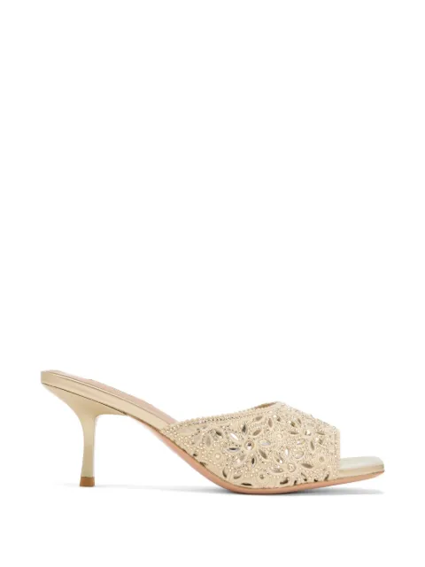 NICOLI embellished heeled mules