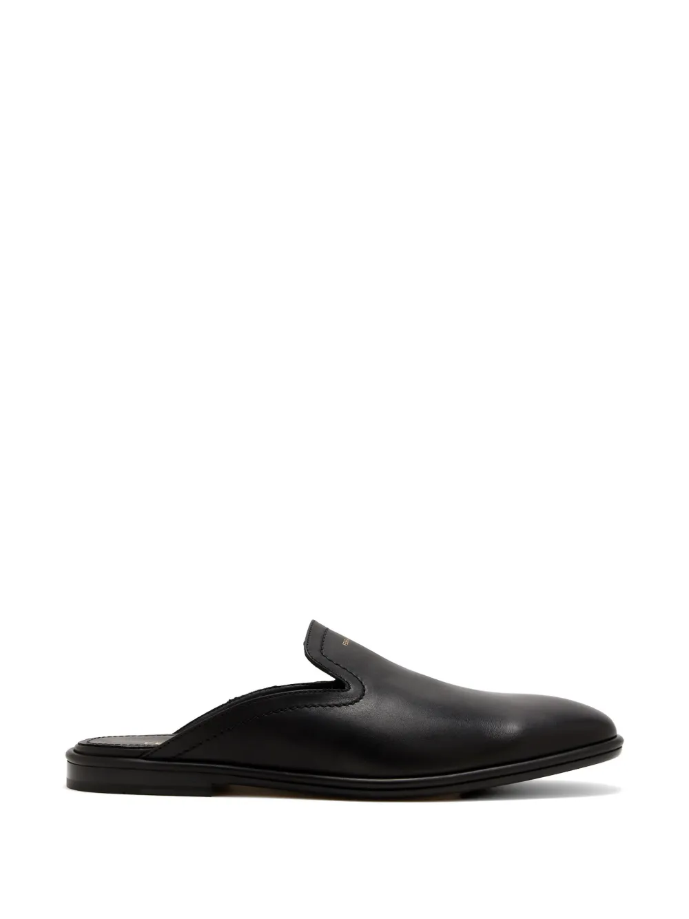 Ferragamo logo slippers - Nero