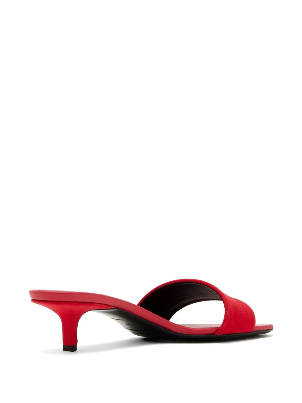 LouLou de Saison Sara Fina muiltjes met textuur Rood