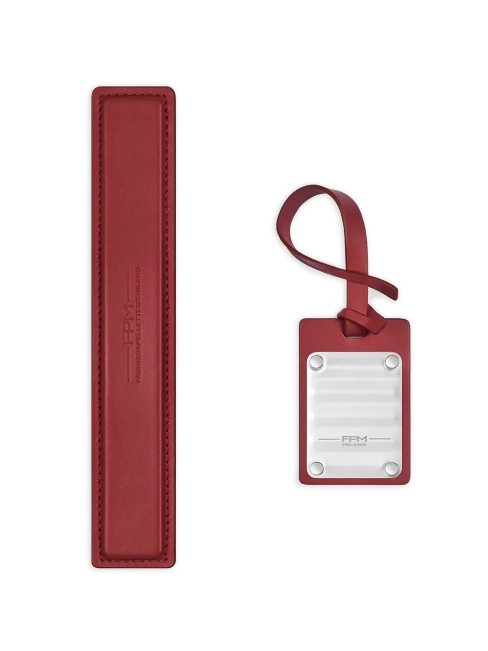 FPM Milano Targhetta per indirizzo - Rosso