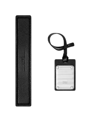 Maison Margiela レザーラゲージタグ | ブラック | FARFETCH JP
