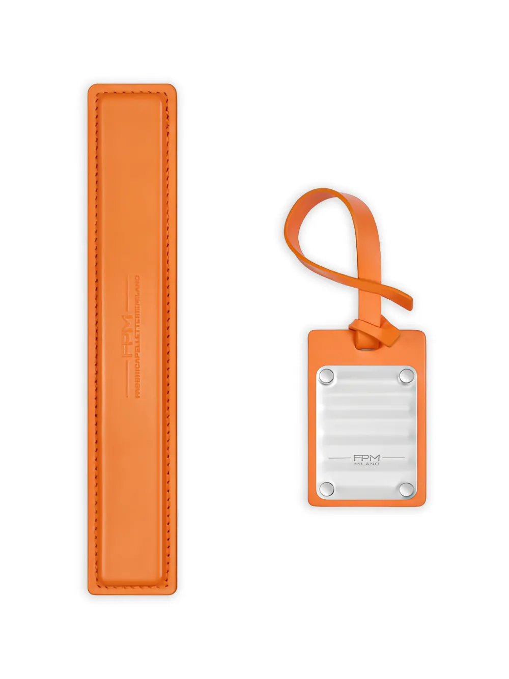 FPM Milano Borsone in pelle - Arancione