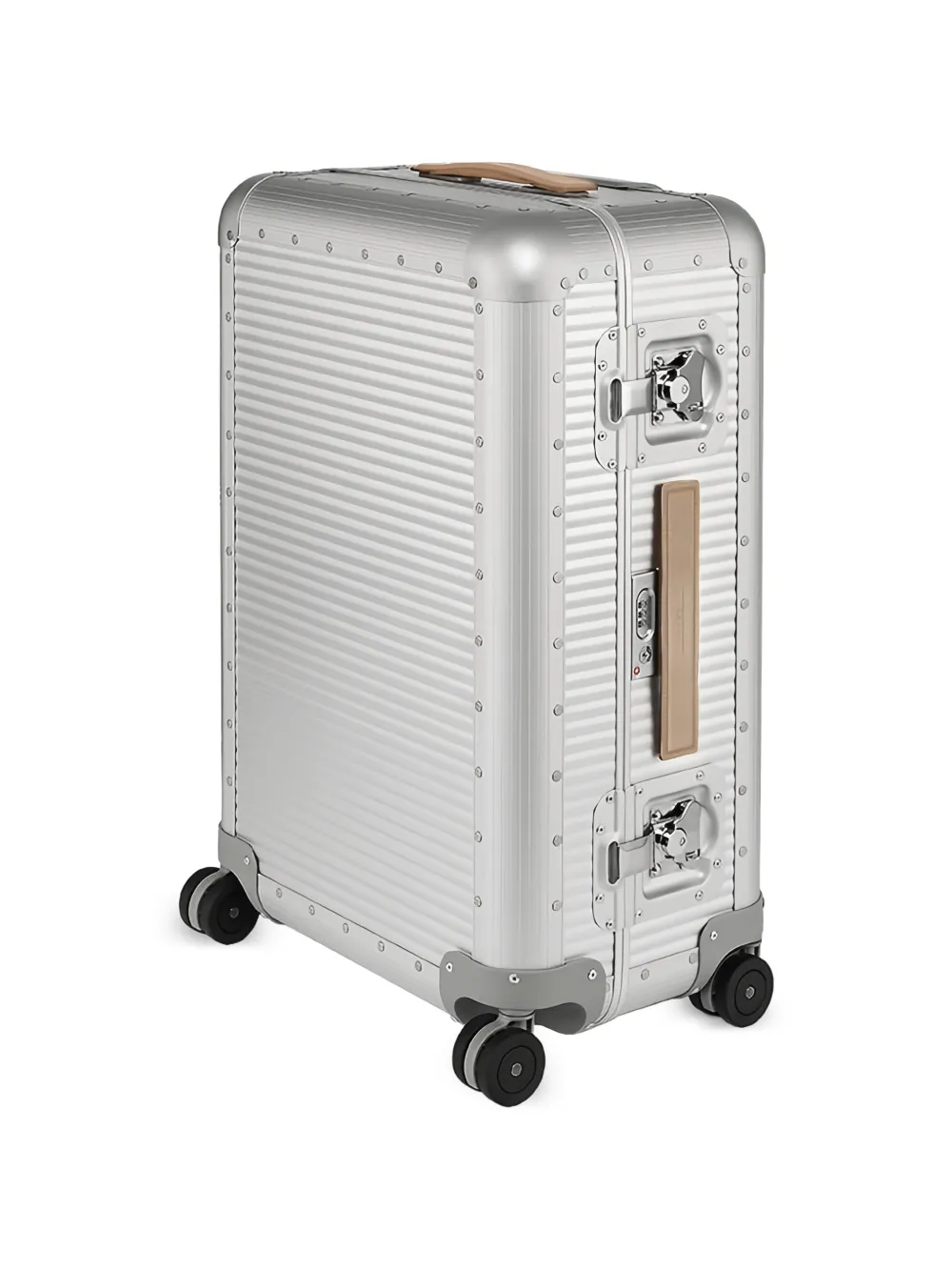  Fpm Milano Leather Luggage Handle - Neutrals 