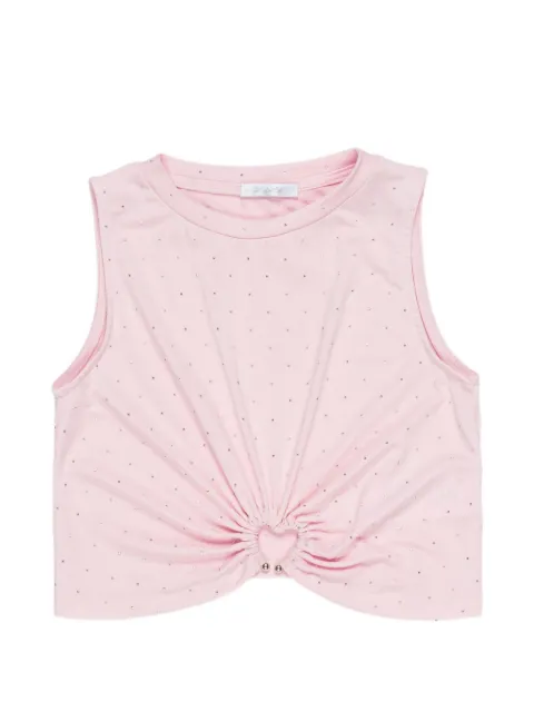 Miss Grant Kids knot embellished top