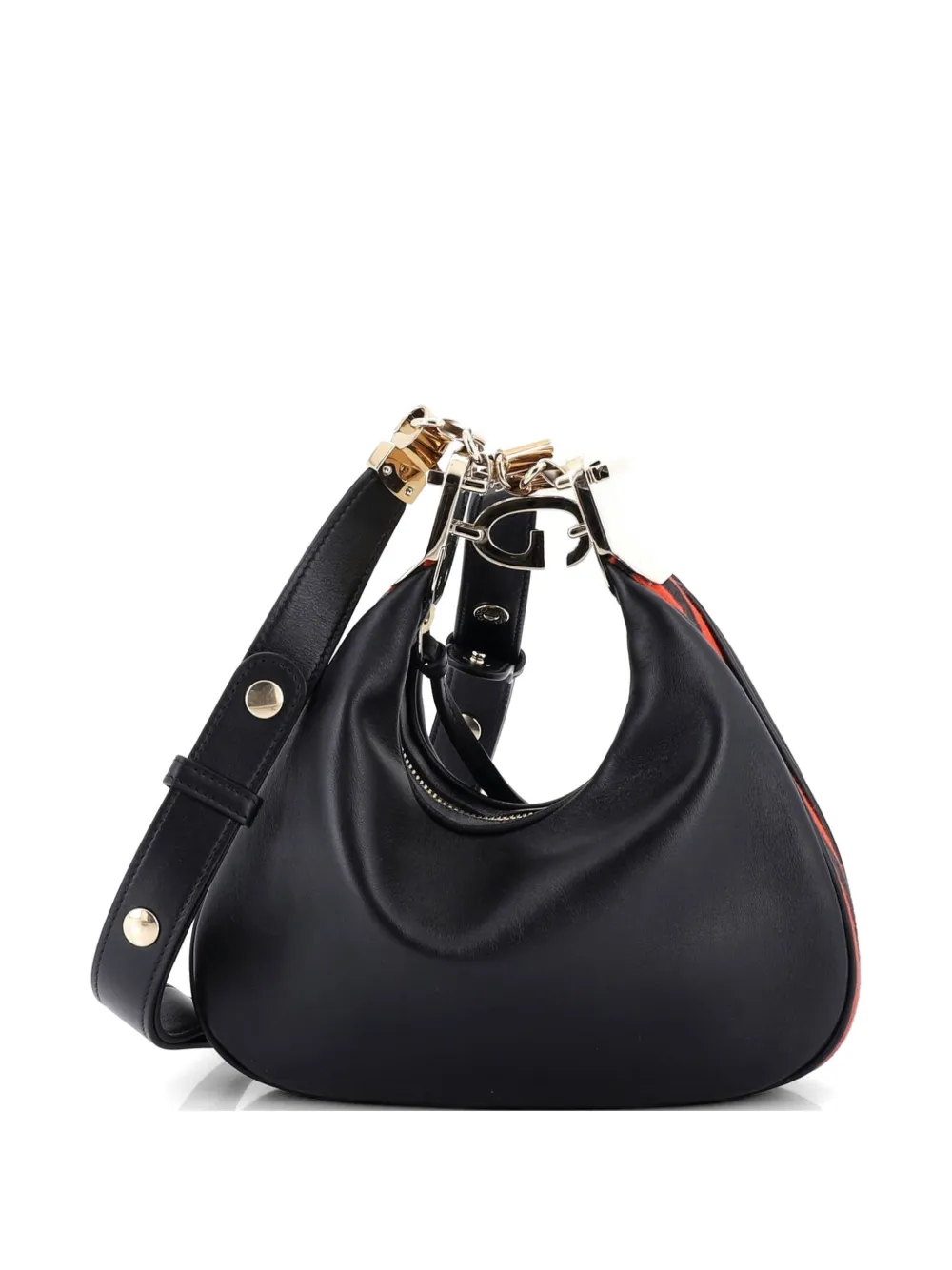 Gucci Pre-Owned Attache Shoulder Bag Leather Small crossbody bag - Nero