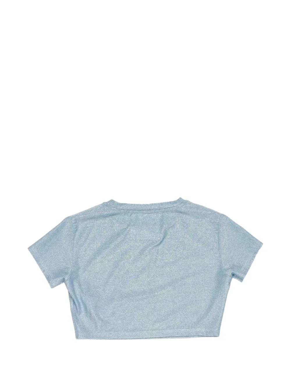 Miss Grant Kids Cropped T-shirt Blauw