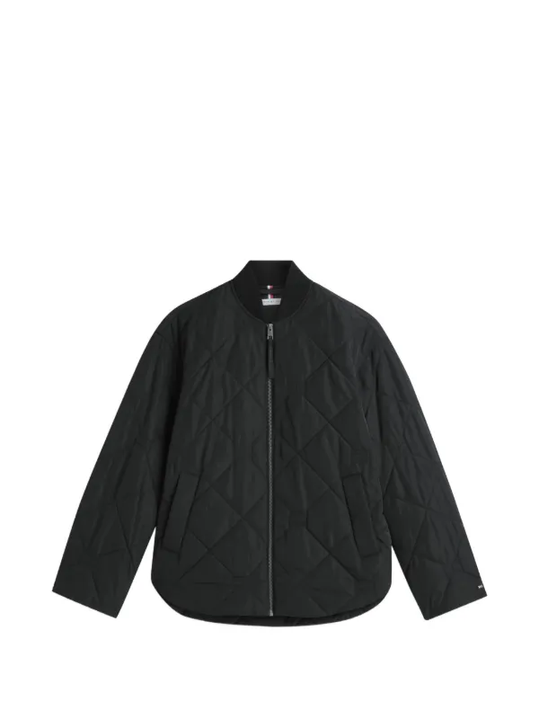 Tommy Hilfiger キルティング ジャケット | ブラック | FARFETCH JP