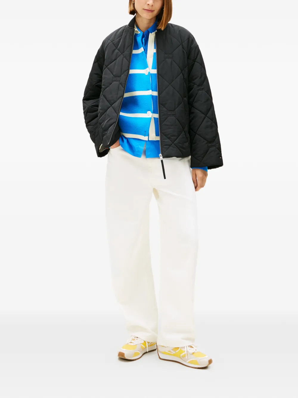  Tommy Hilfiger Quilted Jacket - Black 