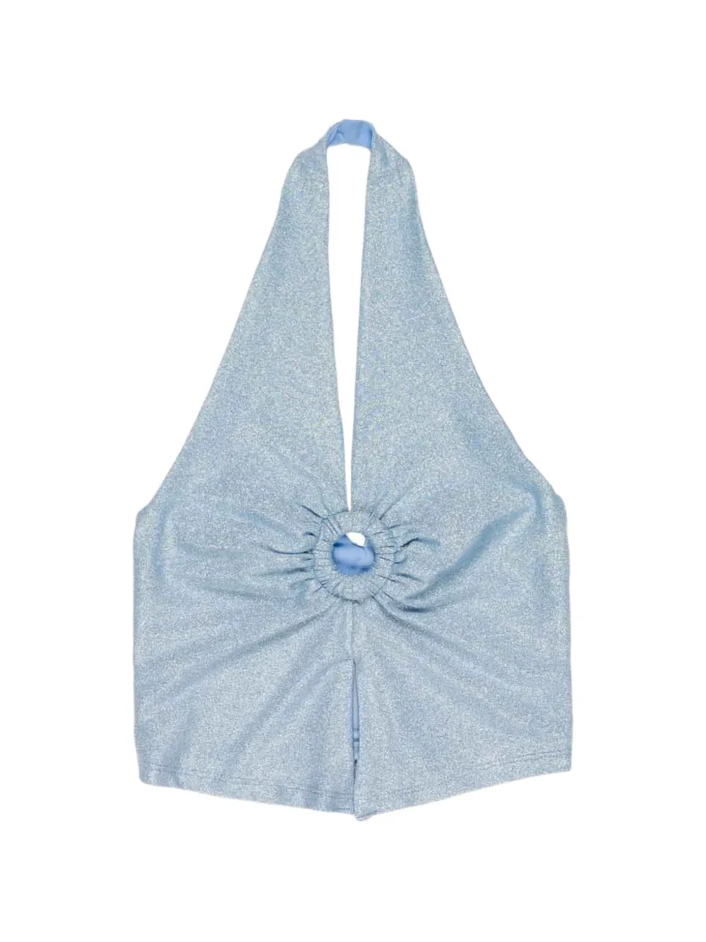 Miss Grant Kids halterneck top - Blu