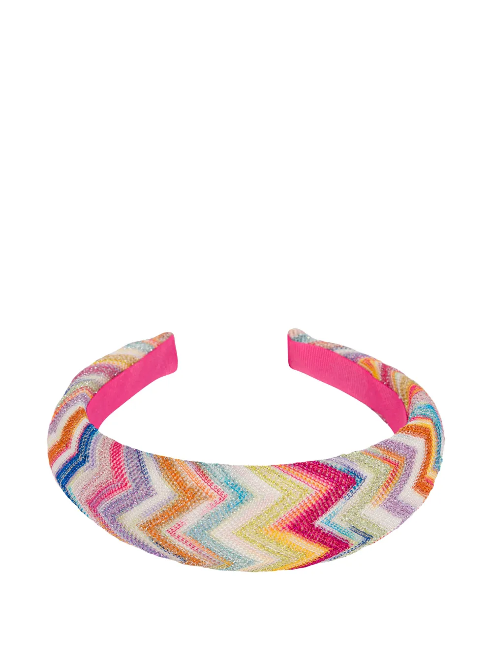 Missoni Kids zigzag headband - Pink