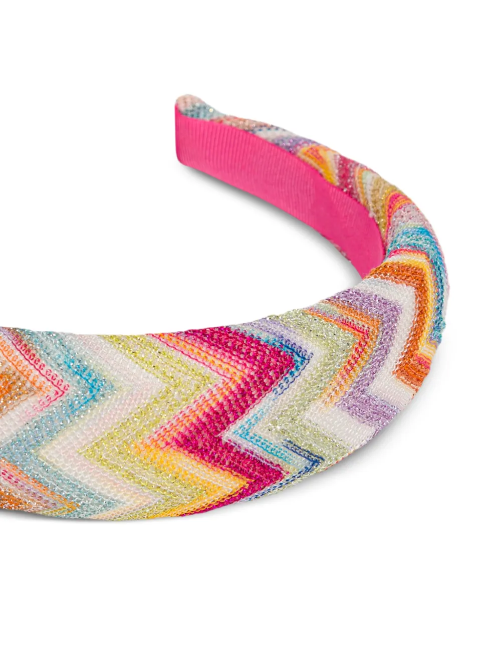  Missoni Kids Zigzag Headband - Pink 