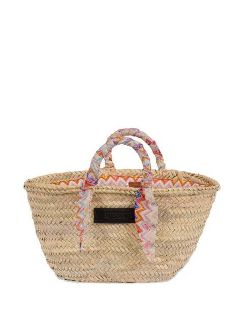 Missoni Kids woven tote bag