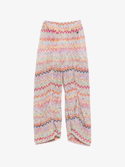 Missoni Kids patterned trousers