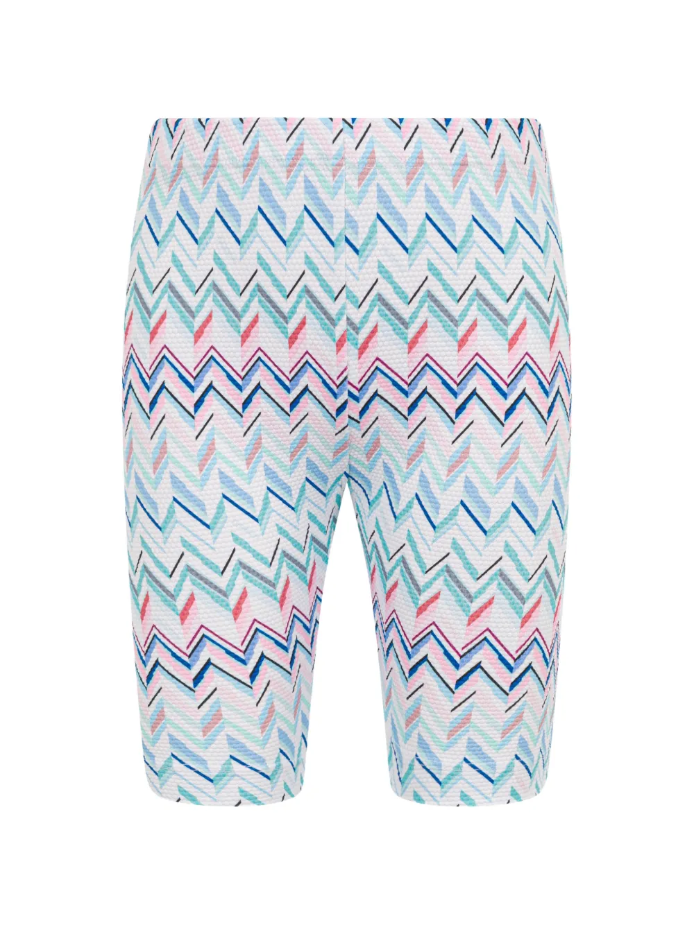 Missoni Kids zigzag-pattern shorts - Bianco