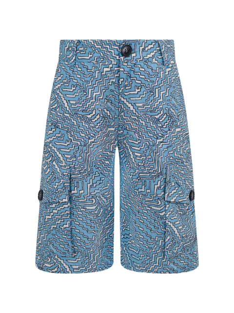 Missoni Kids patterned cargo shorts