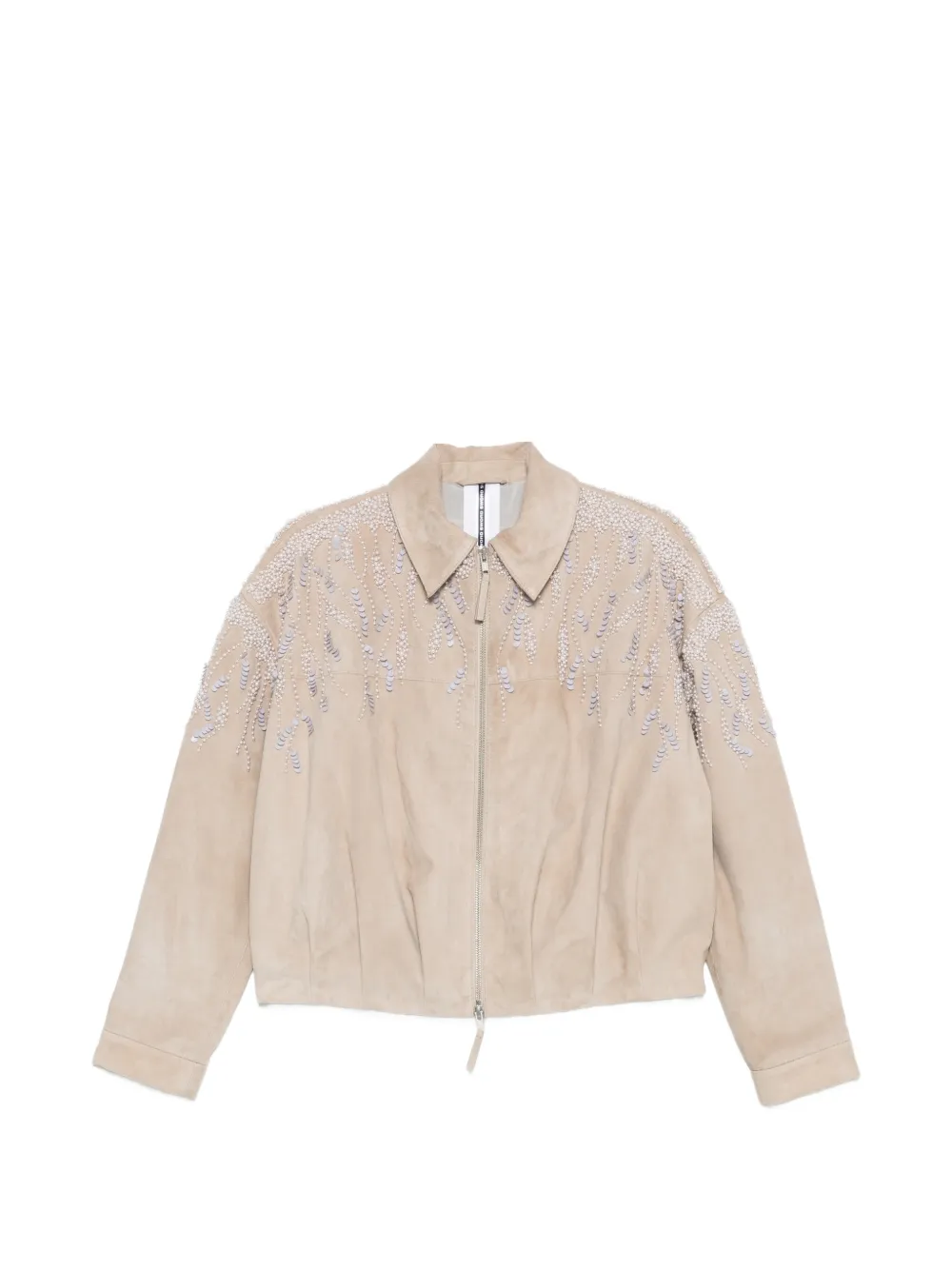 Sword 6.6.44 Embellished Bomber Jacket In Multi
