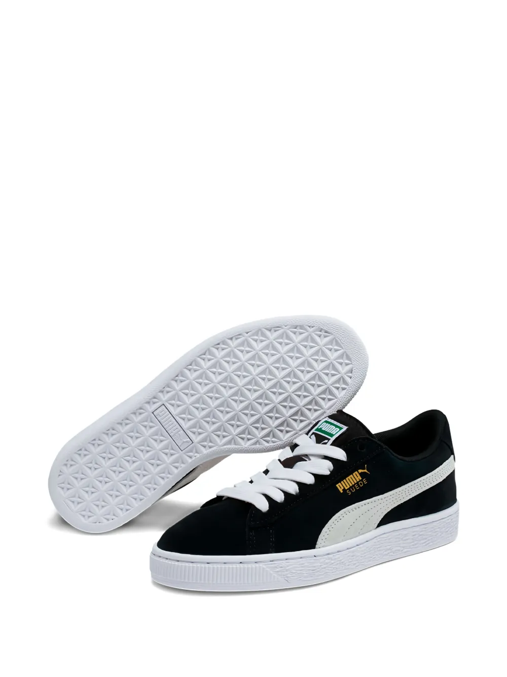 Puma Kids Suède sneakers Zwart
