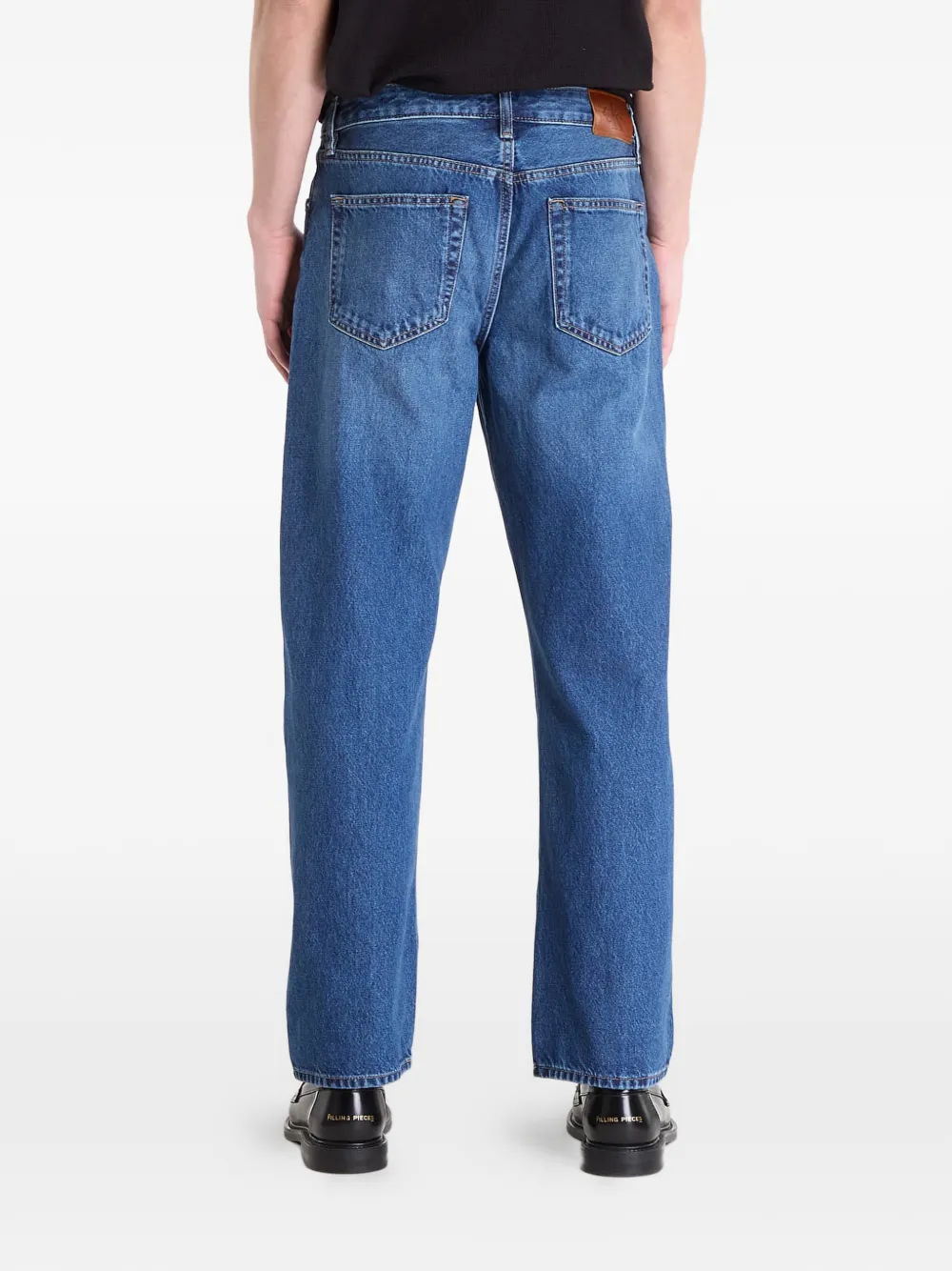  Calvin Klein Vaqueros Rectos - Azul 