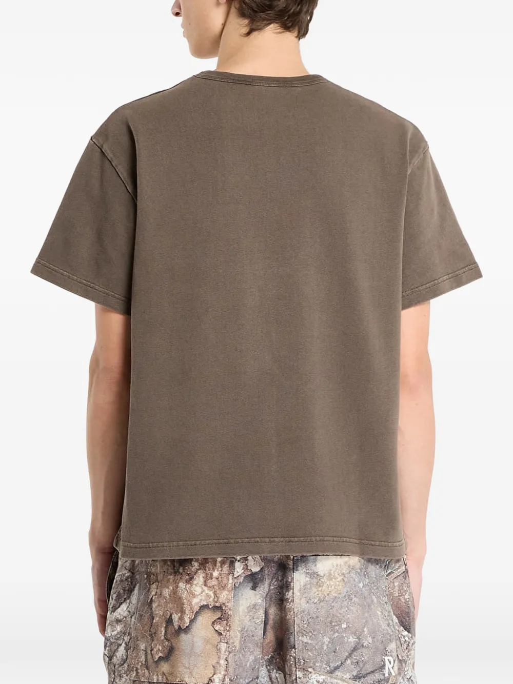  Brain Dead Logo T-shirt - Brown 