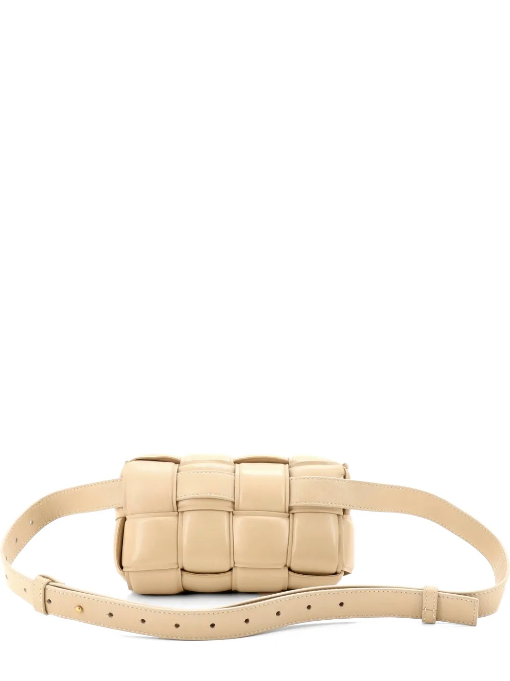 Bottega Veneta Pre-Owned Cassette Padded Intrecciato Leather belt bag - Toni neutri