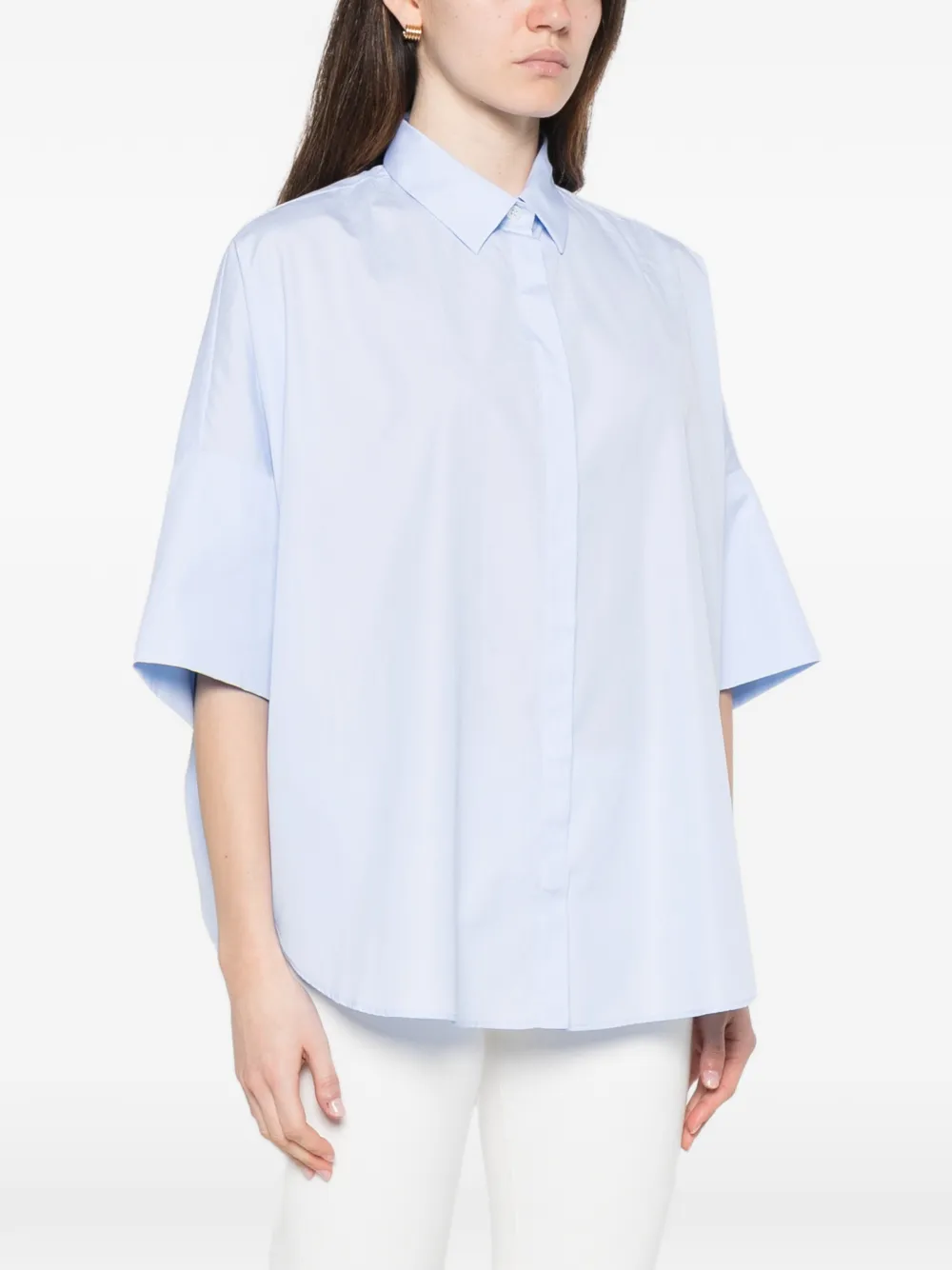  Bloomingville Short-sleeve Roma Shirt - Blue 