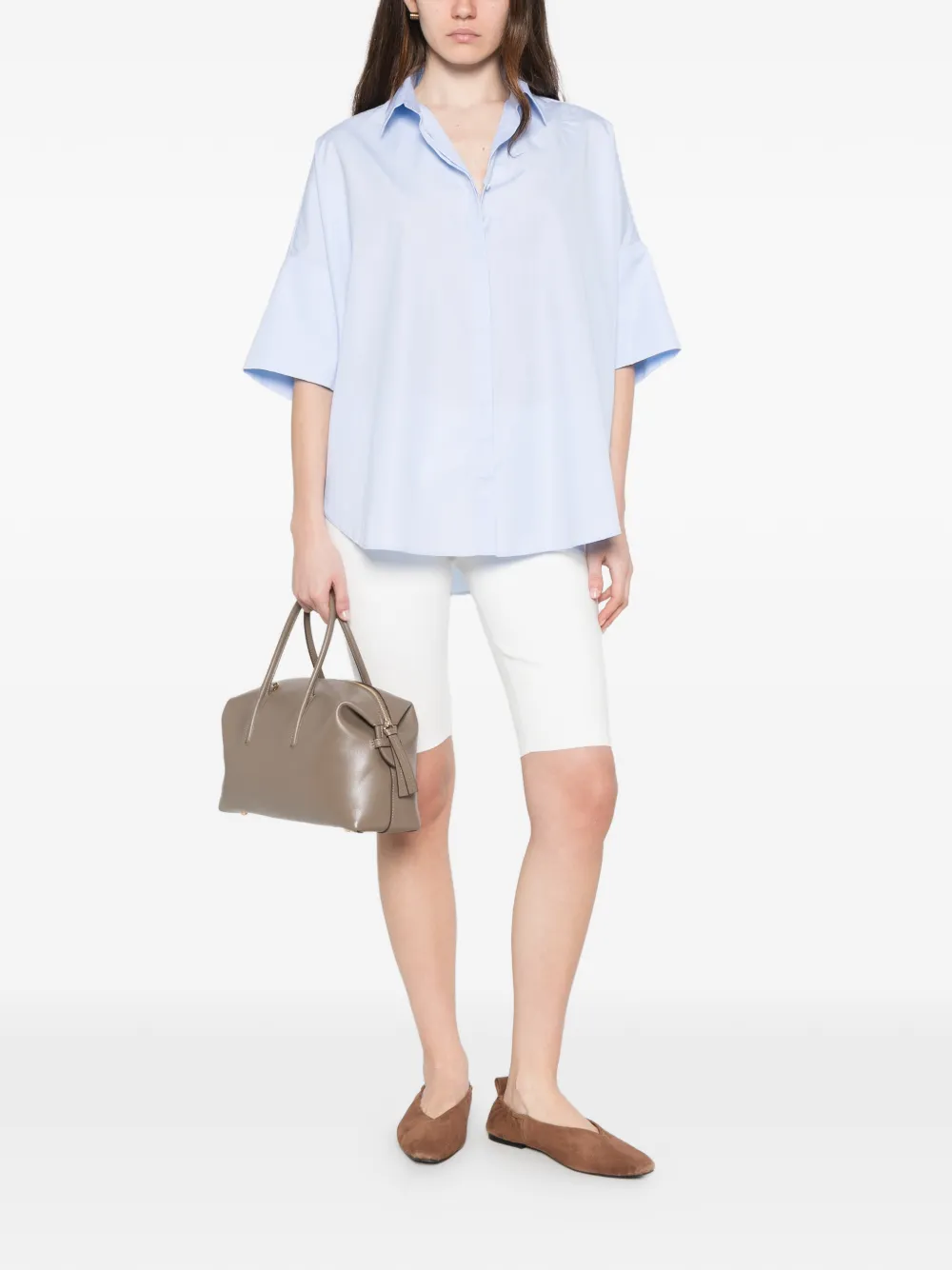  Bloomingville Short-sleeve Roma Shirt - Blue 
