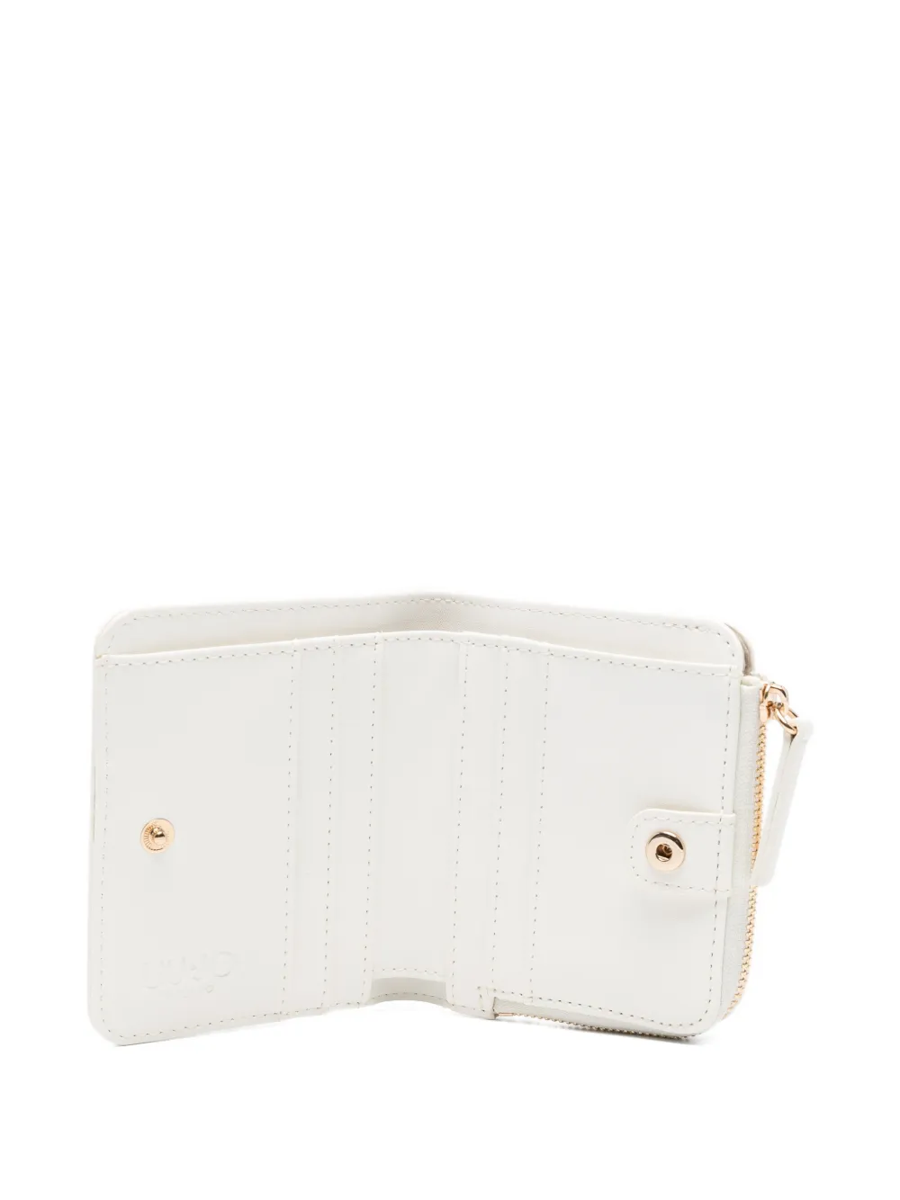  Liu Jo Logo-embossed Zip-around Wallet - White 