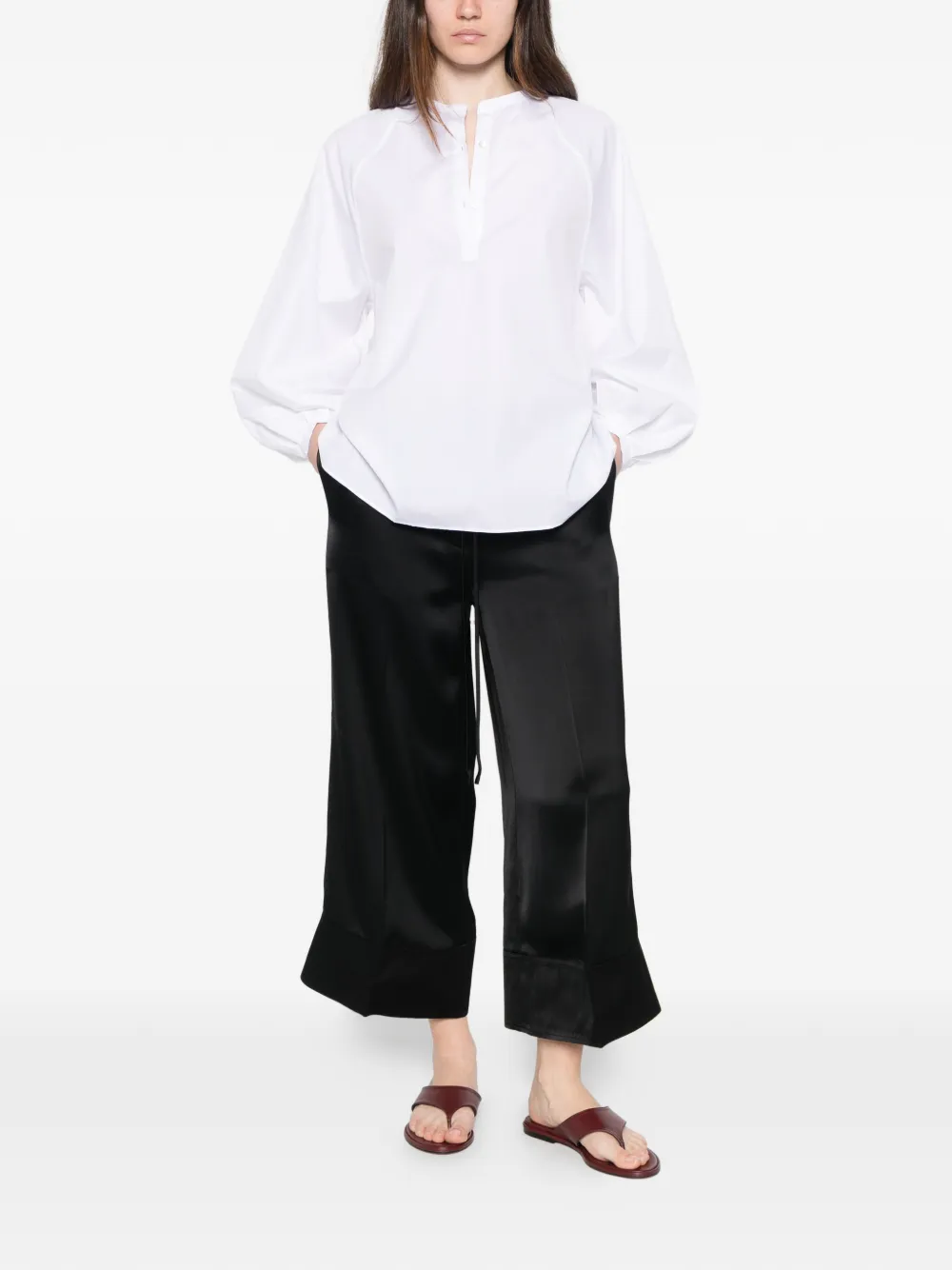  Bloomingville Button Blouse - White 