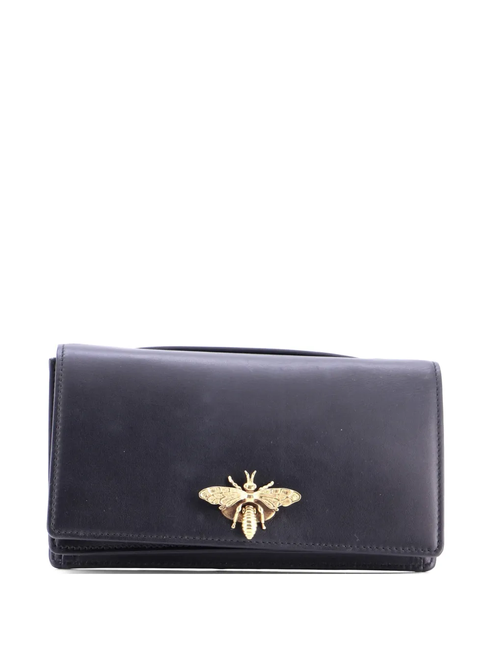 Christian Dior Pre-Owned Bee Leather clutch bag - Nero