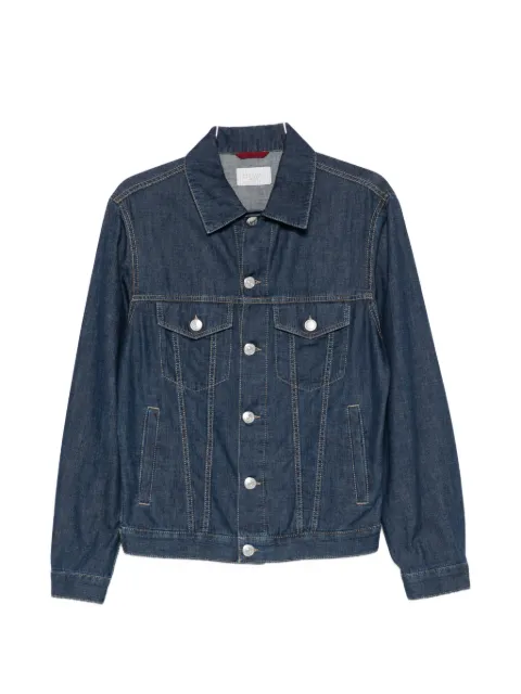 Brunello Cucinelli button denim jacket