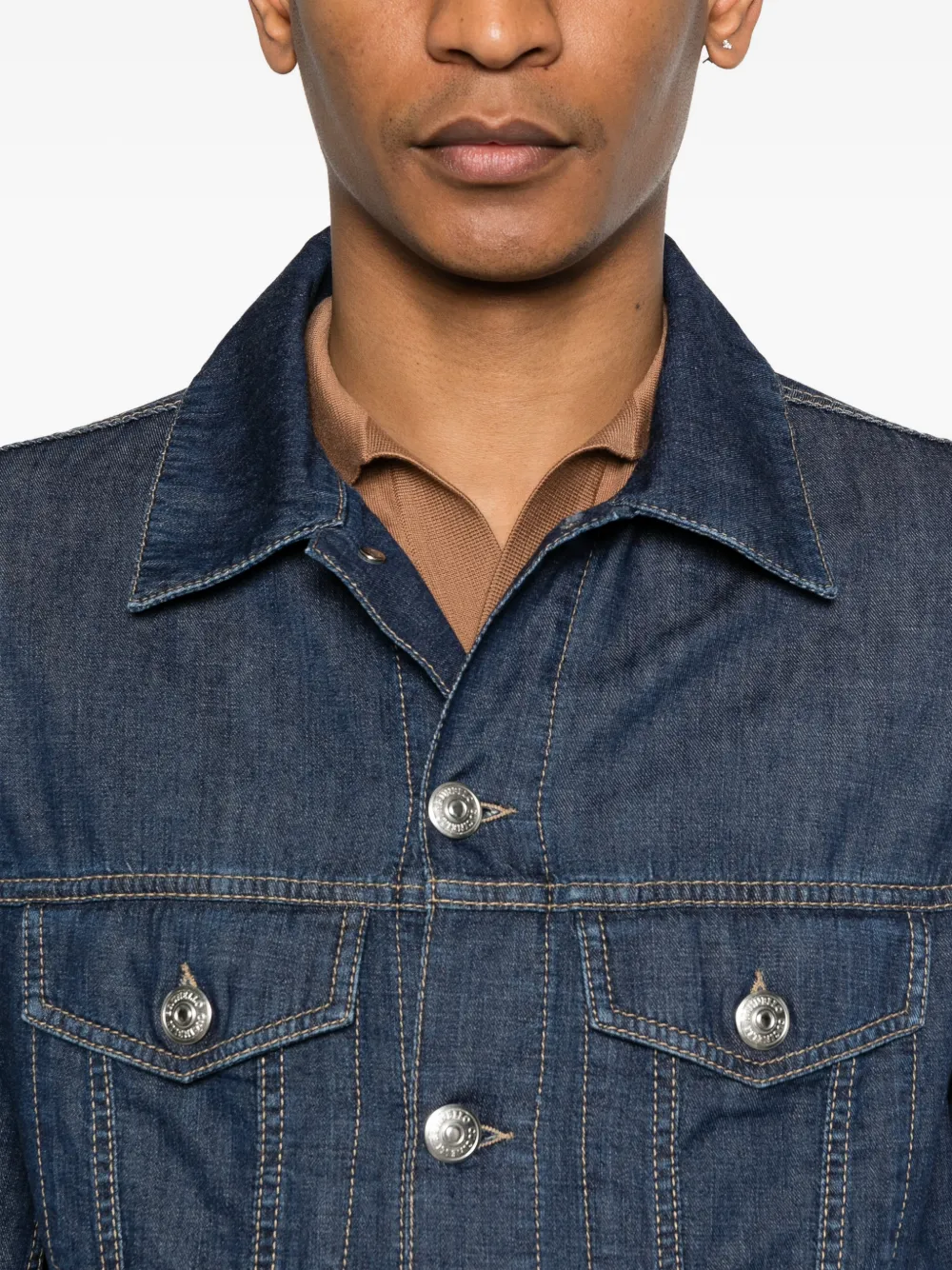 Brunello Cucinelli デニムジャケット | ブルー | FARFETCH JP