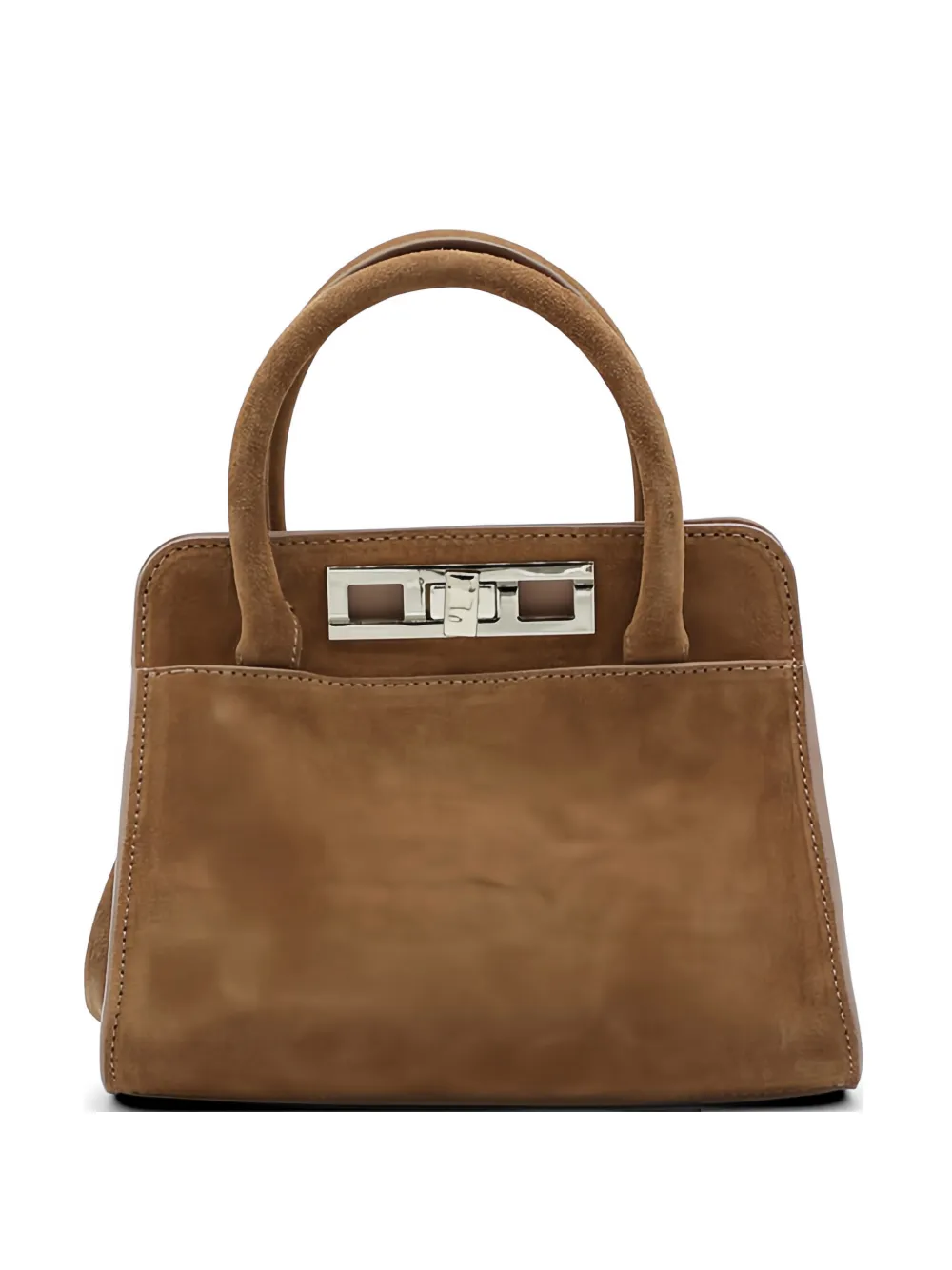 Fabiana Filippi small top-handle tote bag - Marrone