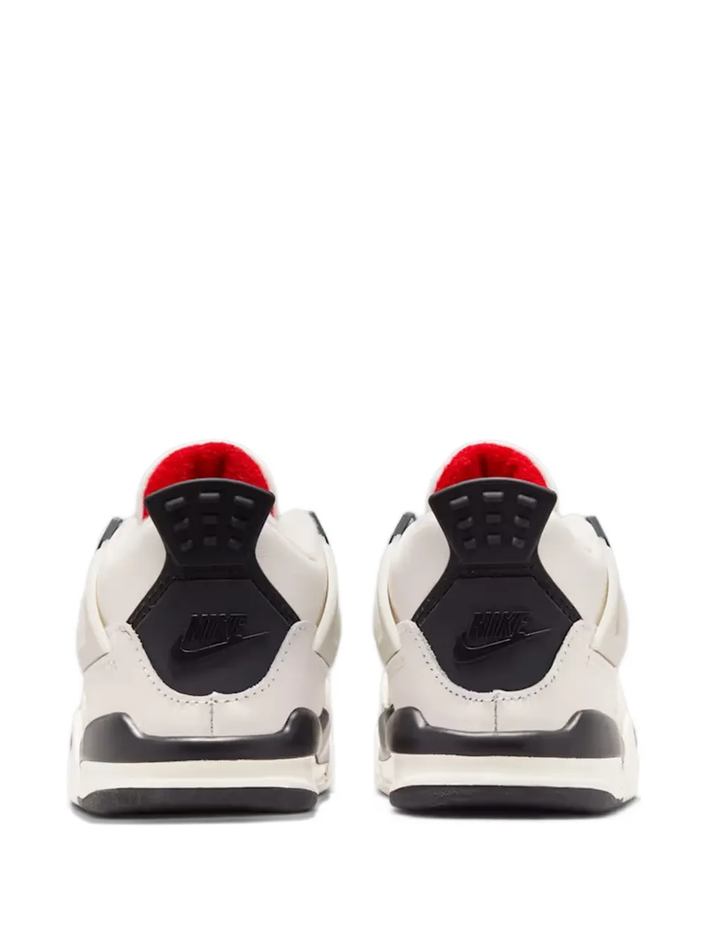 Jordan Kids 4 Retro sneakers met mesh vlakken Beige