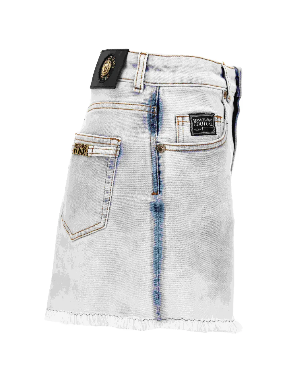  Versace Jeans Couture Logo-patch Shorts - Grey 