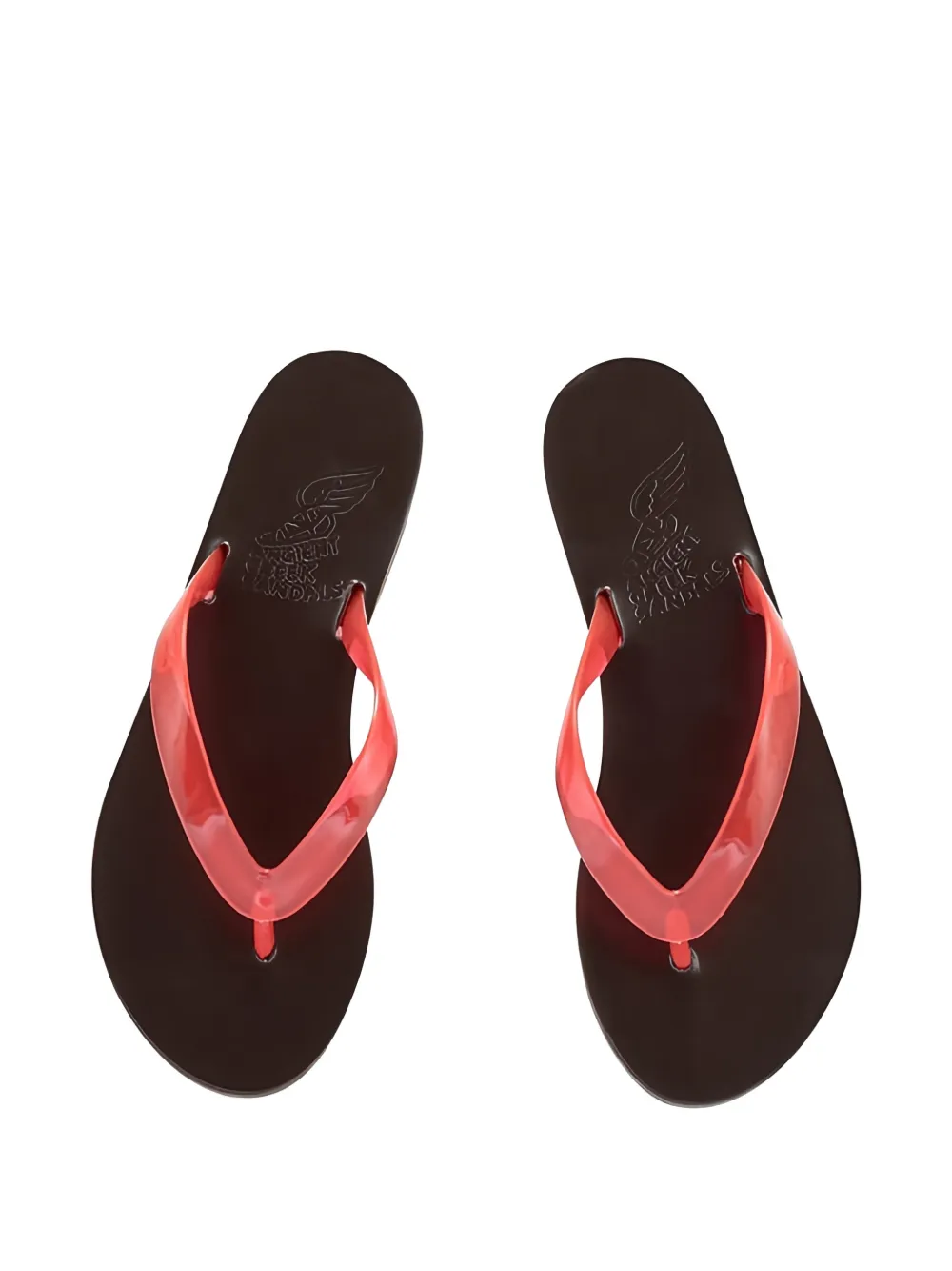Ancient Greek Sandals Saionara teenslippers Rood