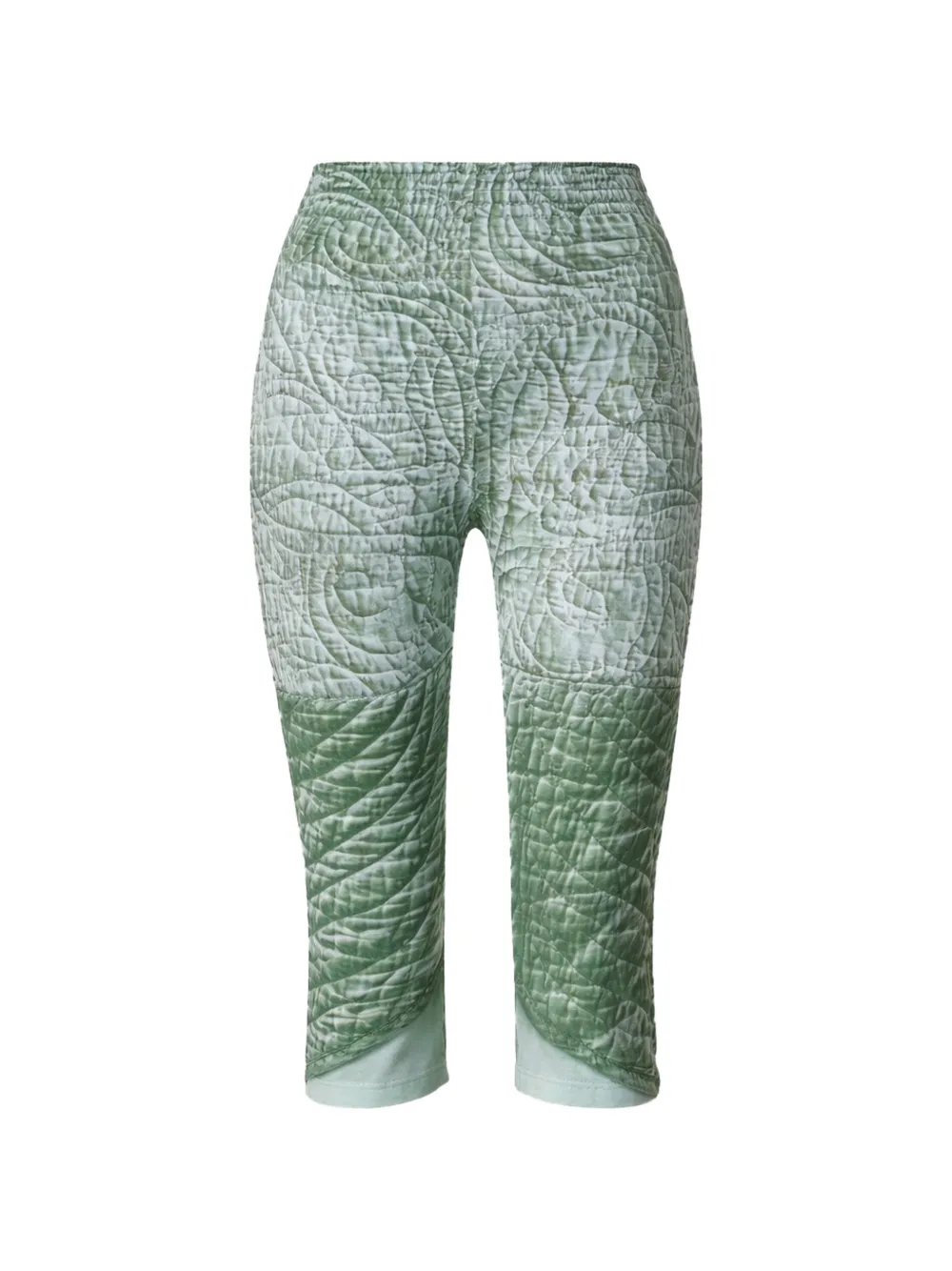 MM6 Maison Margiela Trompe L’œil shorts – Green