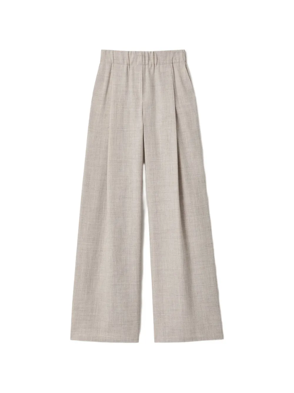 Lafayette 148 pleated wide trousers - Toni neutri
