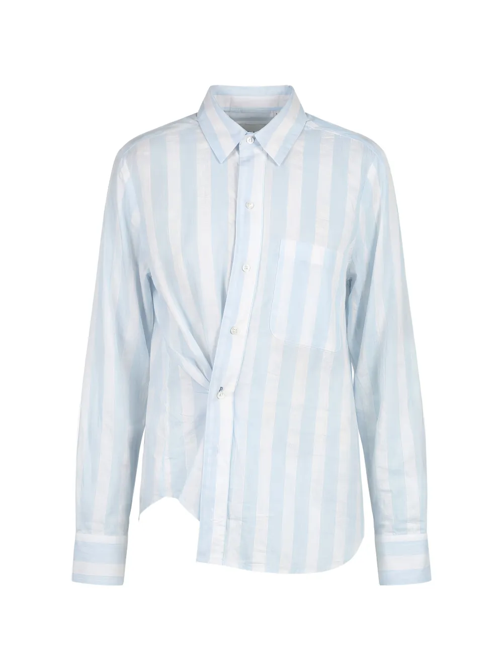 Cissa The Men's Striped Shirt In Blue