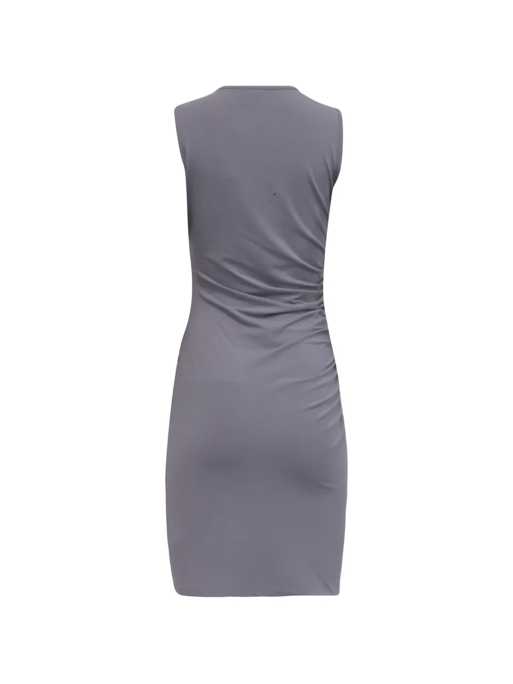 Gathered Sleeveless Mini Dress