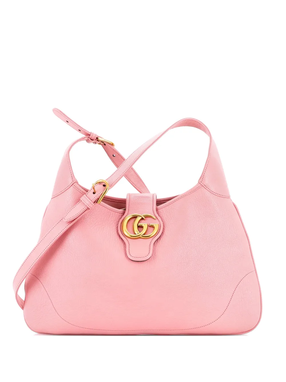 Gucci Pre-Owned Aphrodite Leather Medium shoulder bag - Rosa